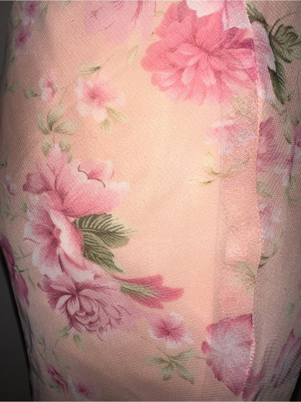 Vtg 90s/Y2K Floral Ruffle Skirt - Picture 6 of 10